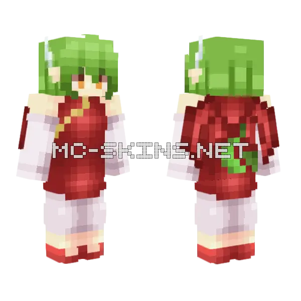 Draco Centauros Puyo Puyo 2 Minecraft skin, front and back