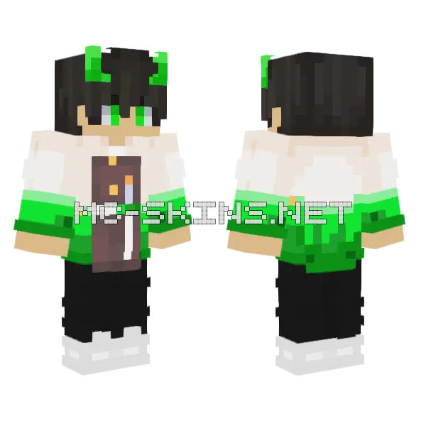 Draco Skin Minecraft skin, front and back