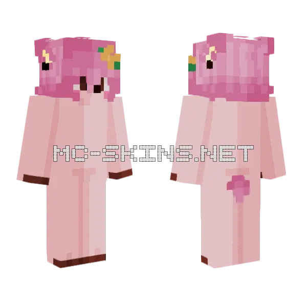 Draelyn Base Minecraft skin, front and back