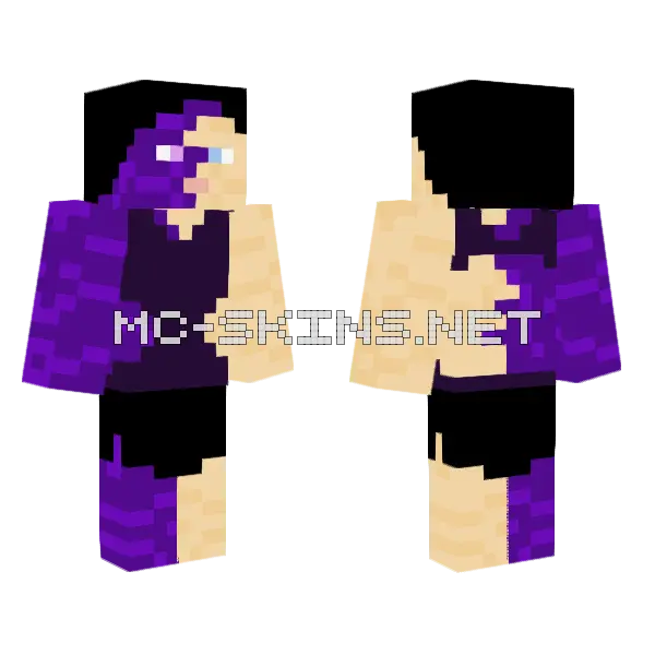 Dragon Born Settler Minecraft skin, front and back