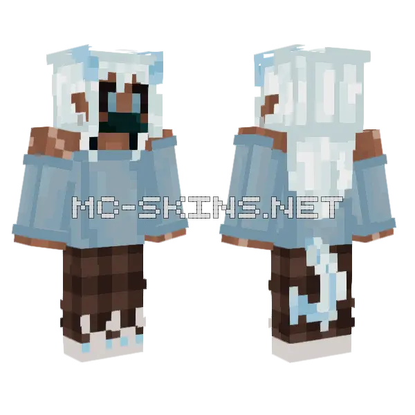 Dragon Pajamas Minecraft skin, front and back