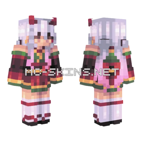 Dragon Sf12 Minecraft skin, front and back