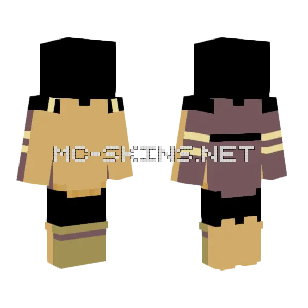 Dragonfruit Raffle Minecraft skin, front and back