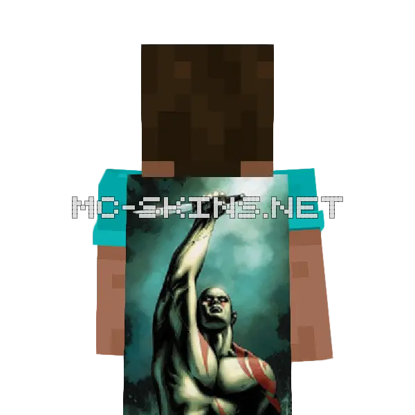 Drax the Destroyer cape, outside and lining