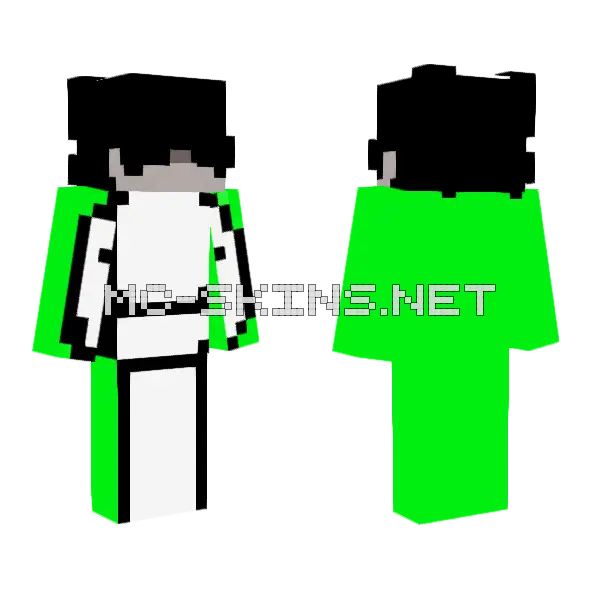 Dream Eboy Skin Minecraft skin, front and back