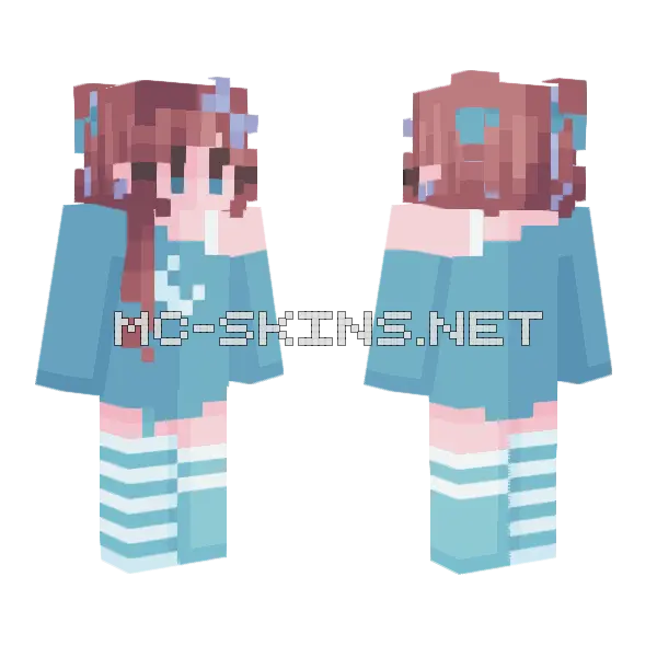 Dream RCE Minecraft skin, front and back