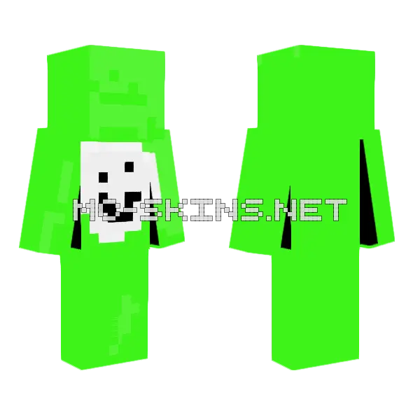 Dream Skin Minecraft skin, front and back