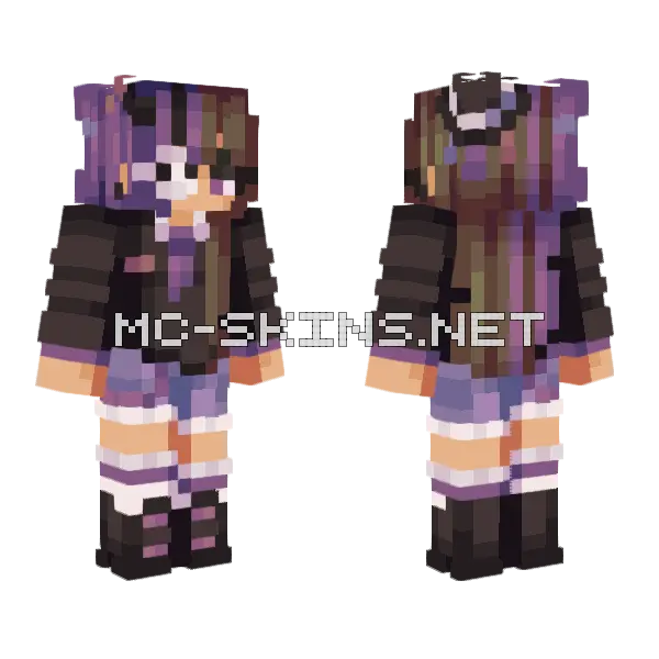 Dream With Ghosts Sf22 Minecraft skin, front and back