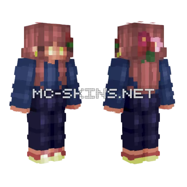 Dreamer Ce Minecraft skin, front and back