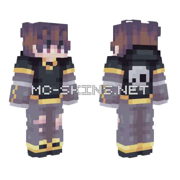Dreamon Persona Minecraft skin, front and back