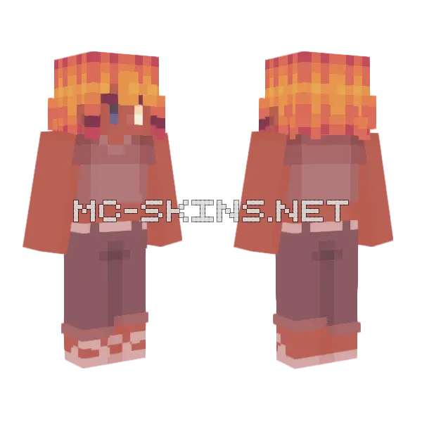 Dreams Of Summer Minecraft skin, front and back