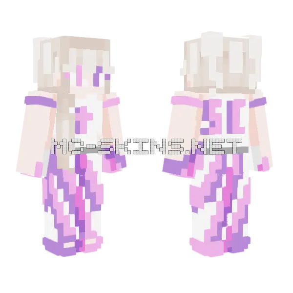 Dreams Rce Minecraft skin, front and back