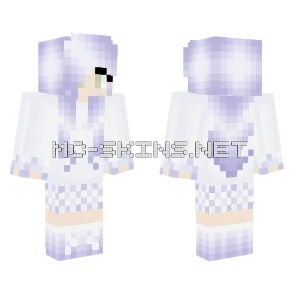 Dreamy Daze Minecraft skin, front and back