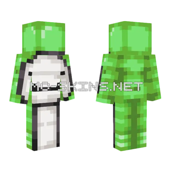 Dreeeeeeeeeeeem Minecraft skin, front and back