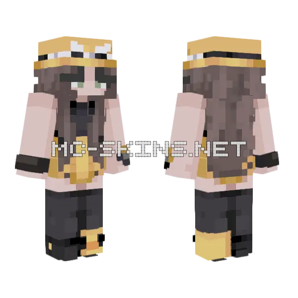 Dretroot Pokemon Trainer Minecraft skin, front and back