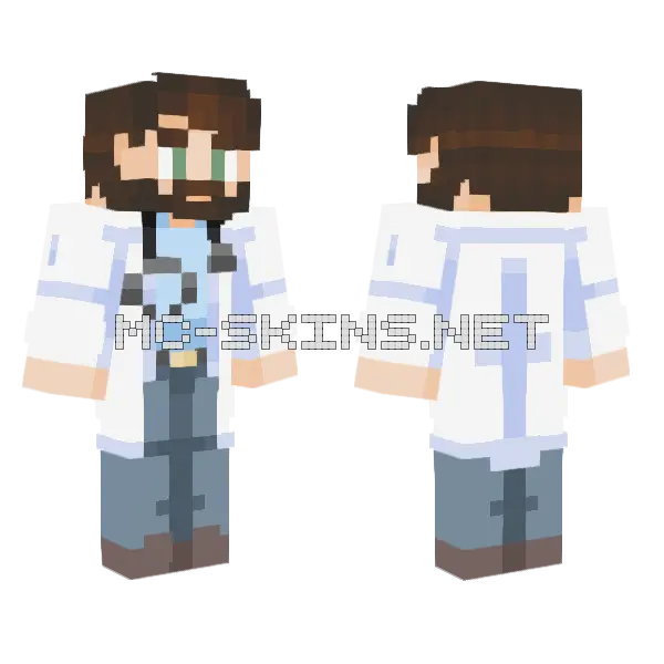 Drjohanson Skin Minecraft skin, front and back
