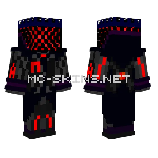 Drone X 19 Minecraft skin, front and back