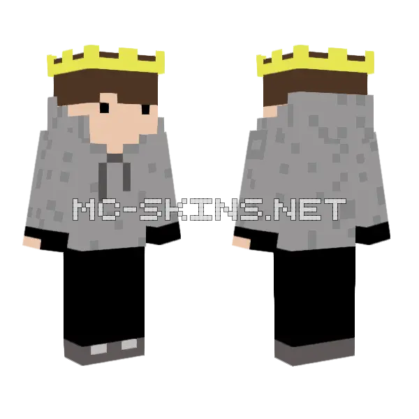 Dsa Minecraft skin, front and back