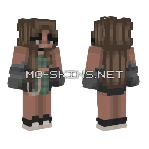 Dsad Minecraft skin, front and back