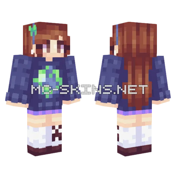 dsadsa Minecraft skin, front and back