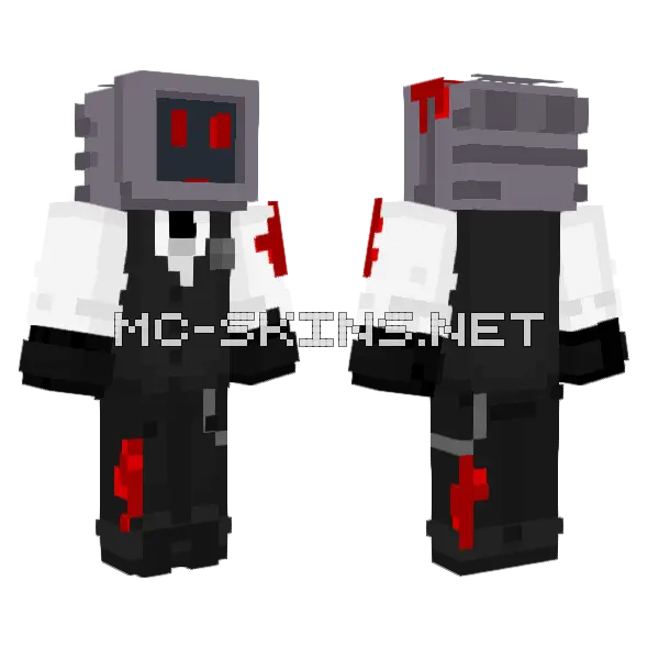 Dsawdawdsfaf Minecraft skin, front and back