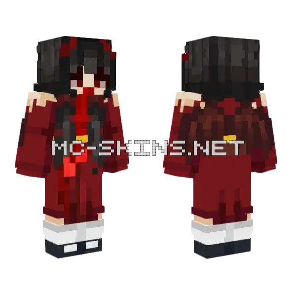 dsfsfsdfsfs Minecraft skin, front and back