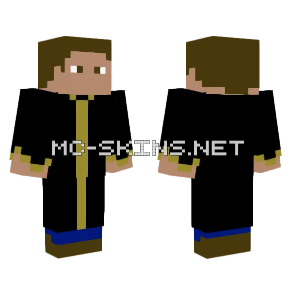 DSRDino Halloween Skin Minecraft skin, front and back