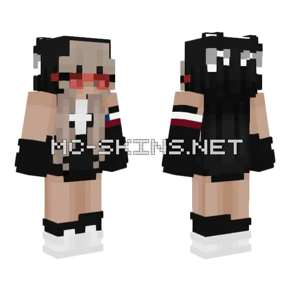 Dta Boy Minecraft skin, front and back