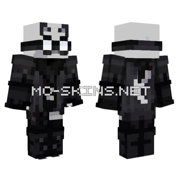 Dtowncat Hoodie Skin Minecraft skin, front and back