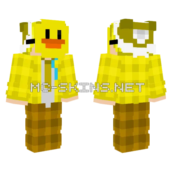 Duck Hat Boy, front and back