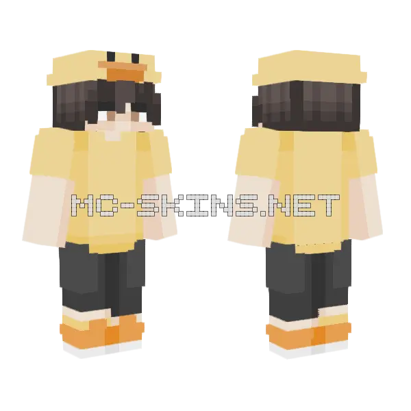 Duckling Outfit, front and back