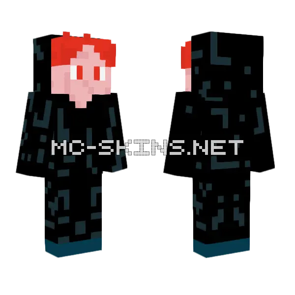 Dude With Hoodie Minecraft skin, front and back
