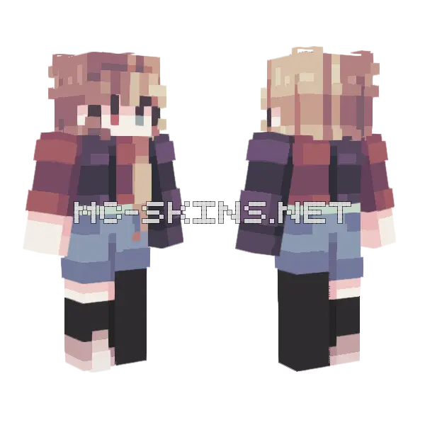 Dull Knives Imagine Dragons Minecraft skin, front and back