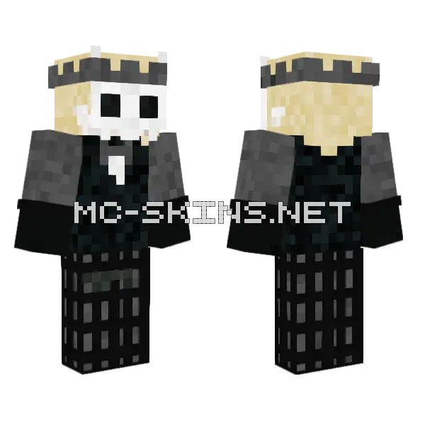 Dunno Minecraft skin, front and back