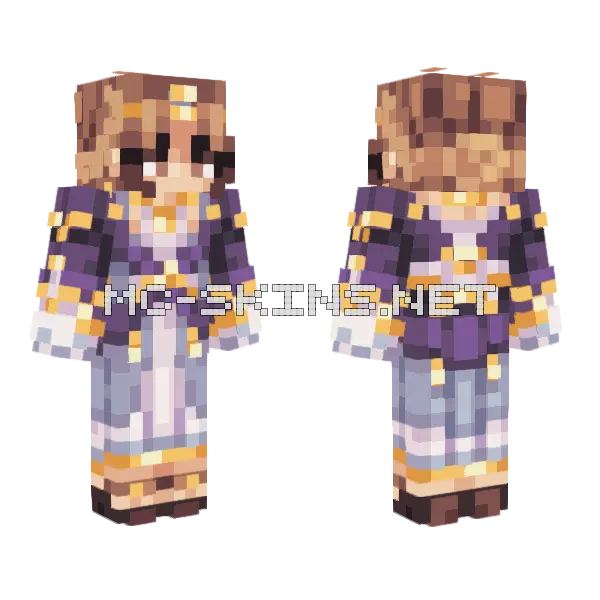 Dunyarzad Minecraft skin, front and back