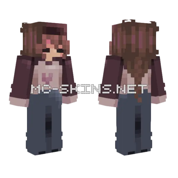 Dusk Rce Minecraft skin, front and back