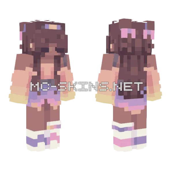 Dusk Rce Minecraft skin, front and back