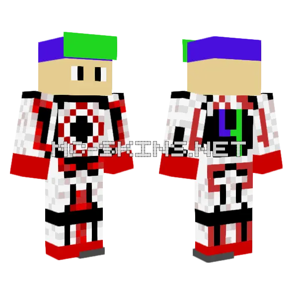 Dwadwadaw Minecraft skin, front and back