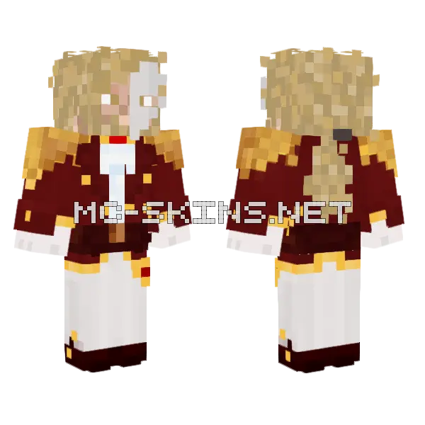 Dwadwadwa Minecraft skin, front and back