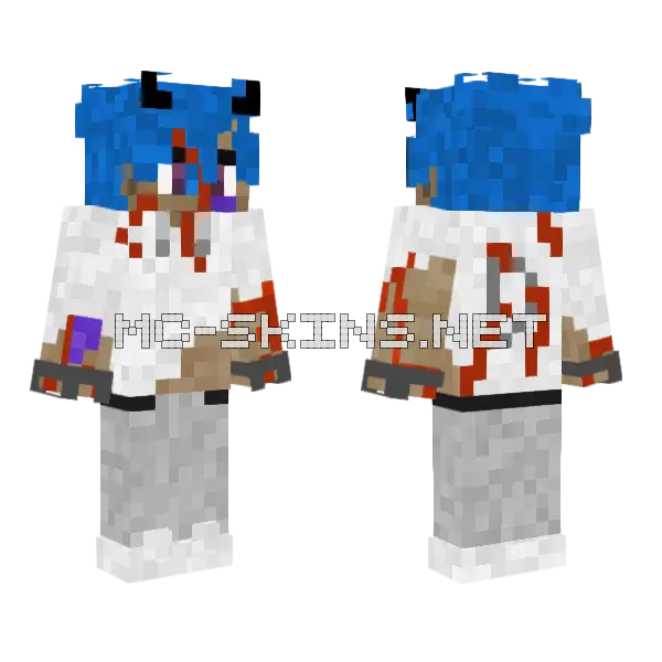Dymbi Apaleado 2 0 Minecraft skin, front and back