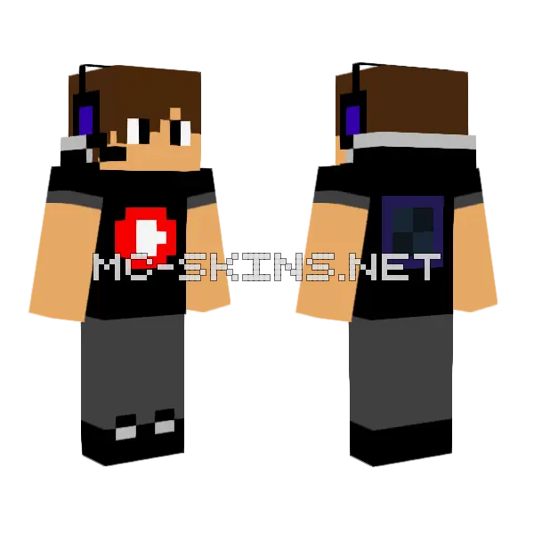 Eaglercraft Skin Minecraft skin, front and back