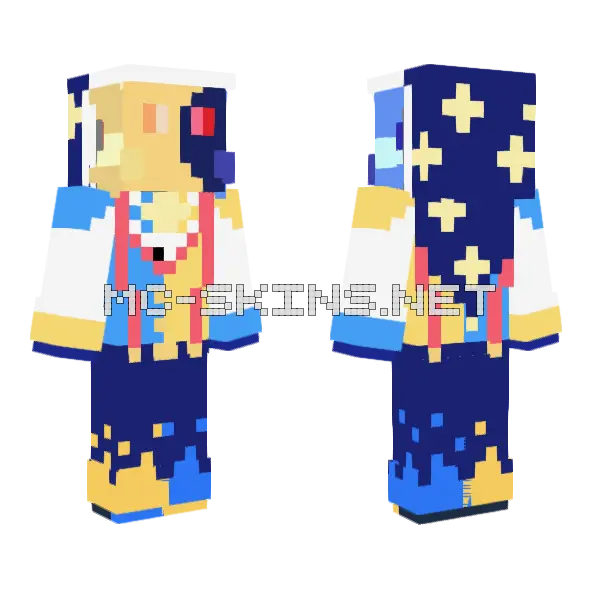 Eass Eclipse New Body Minecraft skin, front and back
