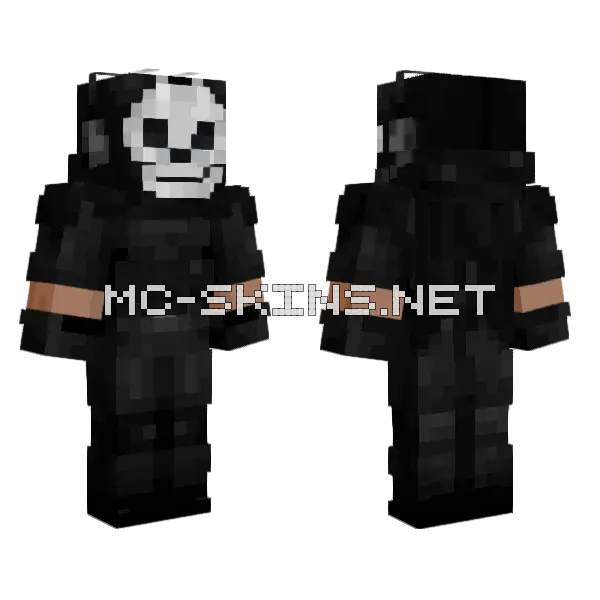Eaw Minecraft skin, front and back
