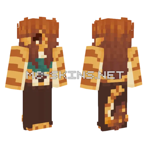 Echo Cat Skin Minecraft skin, front and back