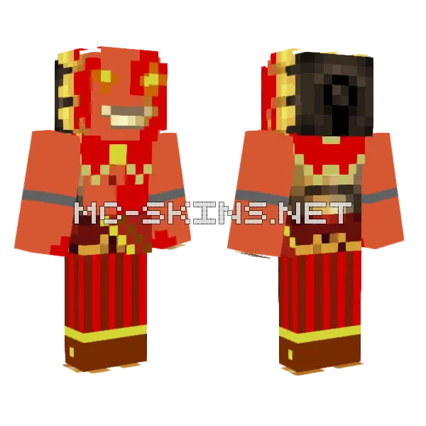 Eclipse Skin Minecraft skin, front and back