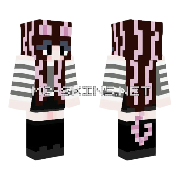 Eclipse Skin Minecraft skin, front and back