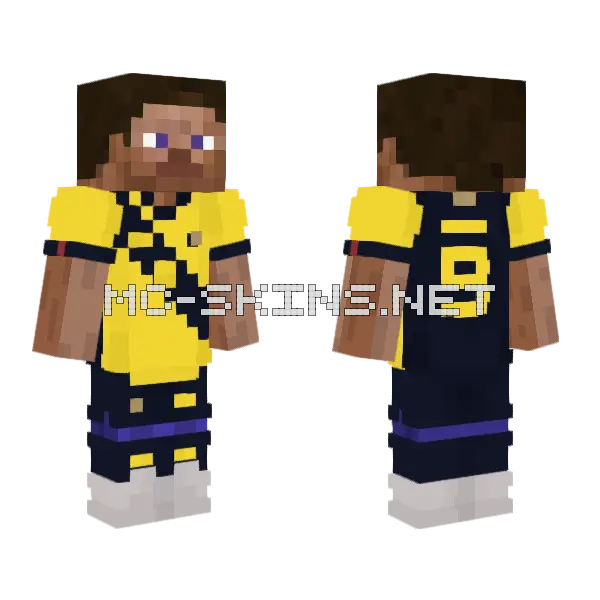 Ecu9 Skin Minecraft skin, front and back