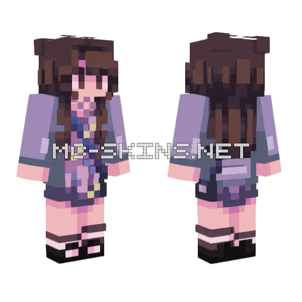 Eder Minecraft skin, front and back