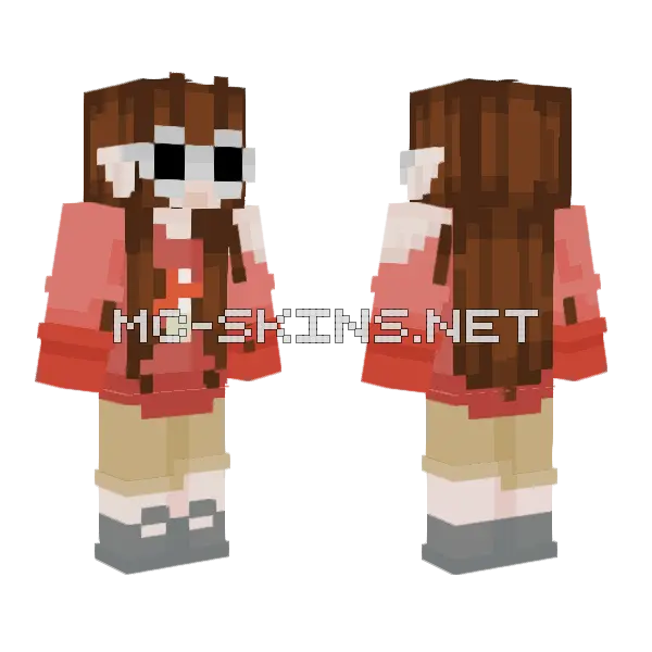 Edit of Sp0ttedfr0ggo Skin Minecraft skin, front and back