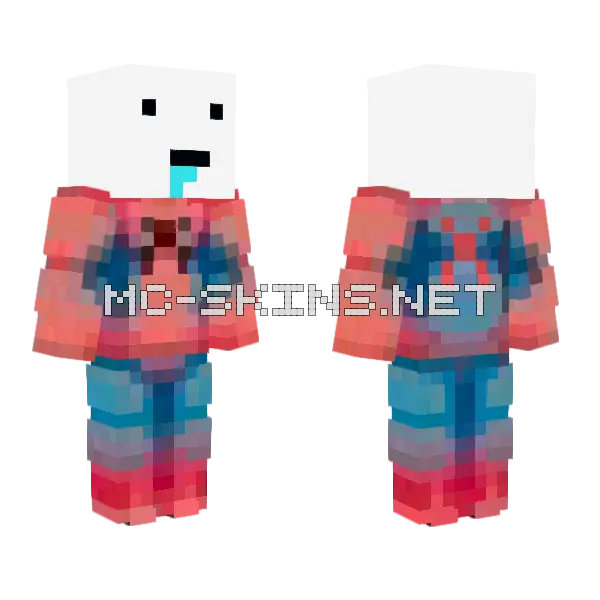 Edited Base Skin Minecraft skin, front and back